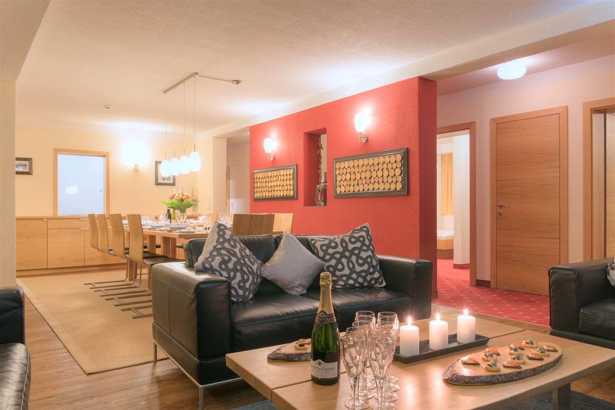Chalet Gamskar – living room