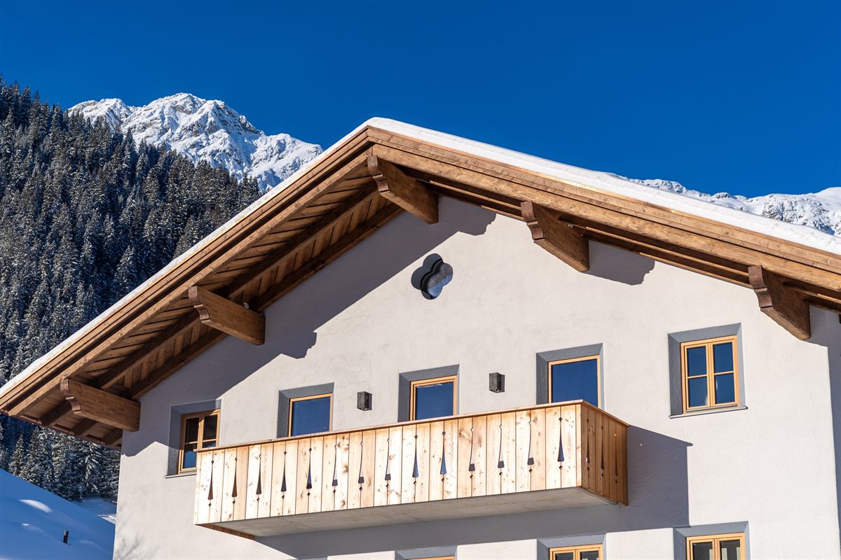 Chalet Silver Fox – exterior of the luxury chalet in St. Anton am Arlberg