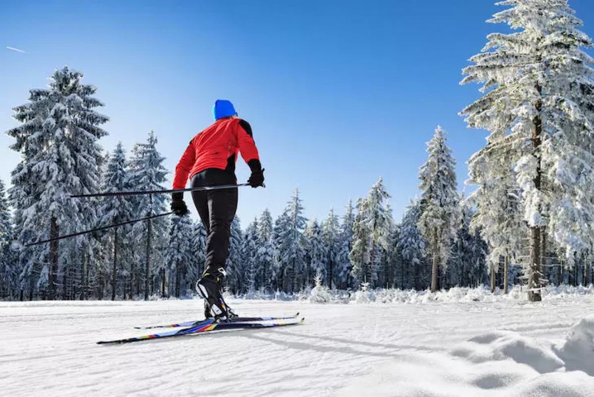 Cross-country skiing trails in St. Anton am Arlberg